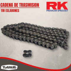 KIT TRANSMISIÓN HONDA CG 150 428/43-16 118E RK - tienda online