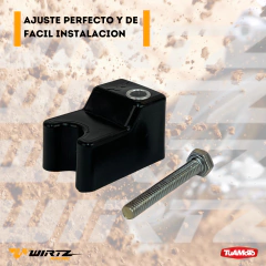 PROTECTOR EJE PALANCA CAMBIOS TORNADO NEGRO WIRTZ - tienda online