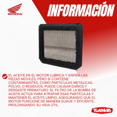 Imagen de FILTRO DE BOMBA DE ACEITE HONDA XR 150L / NEW TITAN