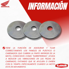 Imagen de ARANDELA SUJECION CUBREPIERNAS C90
