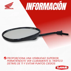 Imagen de ESPEJO RETROVISOR IZQUIERDO HONDA BIZ 125