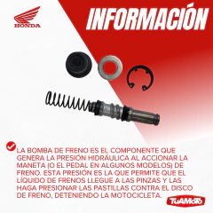 Imagen de REPARACION BOMBA DE FRENO HONDA NEW WAVE