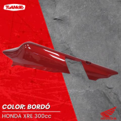 Imagen de TAPA LATERAL TRASERO IZQUIERDO HONDA XRE 300CC ROJA