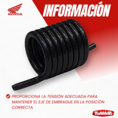 Imagen de RESORTE RETORNO EJE EMBRAGUE HONDA XR 250 TORNADO