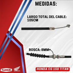 Imagen de CABLE EMBRAGUE HONDA CG 150 TITAN
