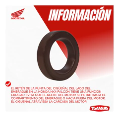 RETEN DE PIÑON HONDA NX4 FALCON LINEA NUEVA