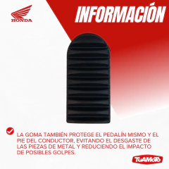 Imagen de GOMA PEDALIN DELANTERA HONDA XR 150/125L