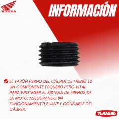 Imagen de TAPON PERNO CALIPER FRENO