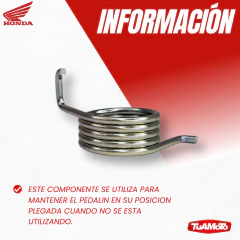 Imagen de RESORTE DE PEDALIN HONDA NC 700X/CBR 600/CB300F