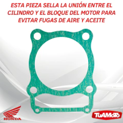 Imagen de JUNTA BASE CILINDRO HONDA XRE 300
