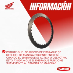 Imagen de SEPARADOR PLATO EMBRAGUE HONDA XR 150L / NEW TITAN