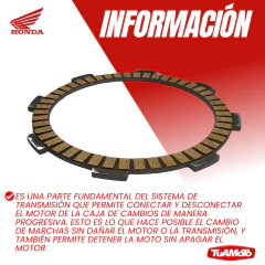 Imagen de DISCO DE EMBRAGUE HONDA CRF 150 07/15