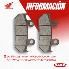 Imagen de PASTILLS DE FRENO DELANTERAS HONDA CBR 600 F/ F2 AFRICA TWIN 750