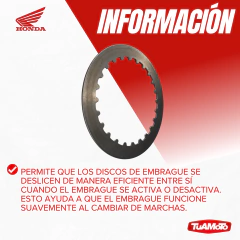 Imagen de SEPARADOR PLATO EMBRAGUE HONDA TWISTER / TORNADO / NX4 FALCON
