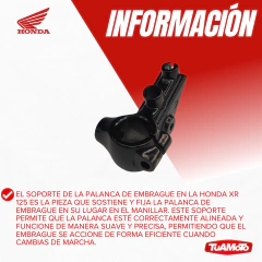Imagen de SOPORTE PALANCA HONDA XR 125L
