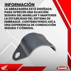 ABRAZADERA MANILLAR EMBRAGUE HONDA ELITE 2005/2009