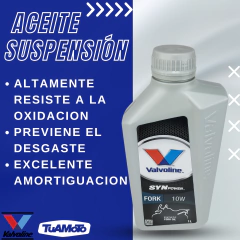ACEITE SUSPENSIÓN FORK OIL 10W 1L VALVOLINE
