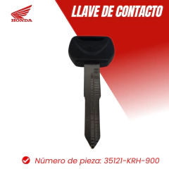 LLAVE DE CONTACTO HONDA XR 150L XR 125L