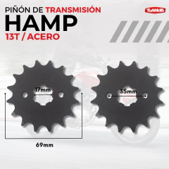 KIT TRANSMISION HONDA CG 150 TITAN 428/43-16 HAMP en internet