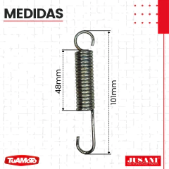 Imagen de RESORTE MULETA 110 TRIP/SMASH JUSANI