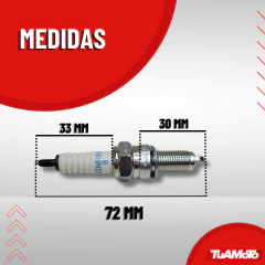 BUJIA SIMR8A9 IRIDIUM ORIGINAL NGK HONDA CRF 250L