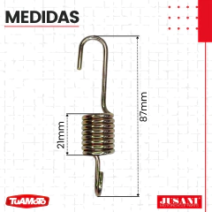 RESORTE PEDAL DE FRENO RX 150 JUSANI