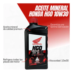 KIT FILTRO AIRE ORIGINAL Y ACEITE MINERAL HGO 10W30 BIZ 125 - tienda online