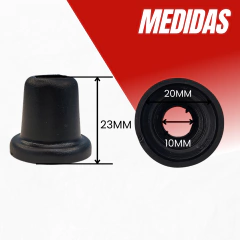 Imagen de GOMA ESPEJO RETROVISOR HONDA BIZ 125