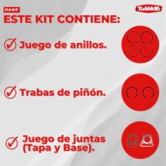 KIT DE CILINDRO HONDA TWISTER/TORNADO HAMP