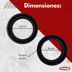 SET RETEN SUSPENSIÓN 31-43-10.3 DOBLE RESORTE JAPON (PAR) PFS-1019