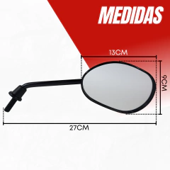 ESPEJO RETROVISOR IZQUIERDO HONDA NC 700X / NC 750