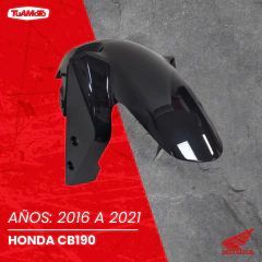 GUARDABARRO DELANTERO HONDA CB 190 PB-327M NEGRO