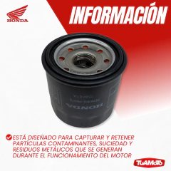 FILTRO DE ACEITE HONDA BLINDADO