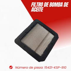 FILTRO DE BOMBA DE ACEITE HONDA XR 150L / NEW TITAN
