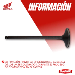 VALVULA DE ESCAPE HONDA XR 150