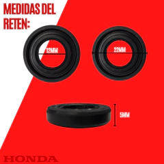 RETEN DE PIÑON 12-22-5 HONDA