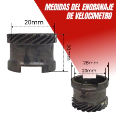 ENGRANAJE DE VELOCIMETRO HONDA TWISTER CB125 - comprar online