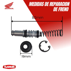 CILINDRO DE BOMBA DE FRENO HONDA - comprar online