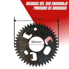 SUB ENGRANAJE PRIMARIO DE ARRANQUE 44T HONDA VARADERO 44T - comprar online