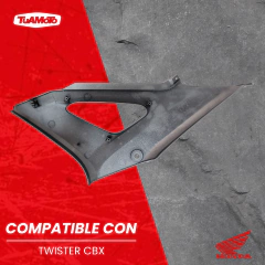 CACHA LATERAL DERECHO HONDA TWISTER PLATA - comprar online