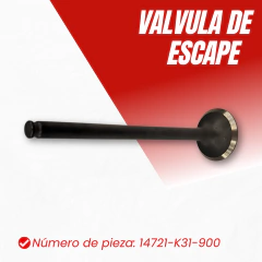 VALVULA DE ESCAPE HONDA CB 250 - comprar online