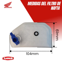 FILTRO DE NAFTA HONDA PCX 150 - comprar online