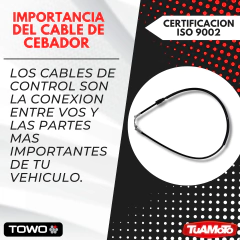 CABLE CEBADOR COMPLETO ML BIT/ML MAX 110 TOWO - comprar online