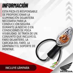 GIRO DELANTERO DERECHO HONDA CB 125 - comprar online