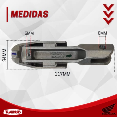 PEDALIN DELANTERO IZQUIERDO HONDA CB TWISTER 250 - comprar online