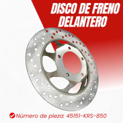 DISCO DE FRENO DELANTERO HONDA WAVE 100 / WAVE 110 (13/17) - comprar online