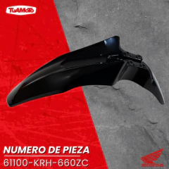 GUARDABARRO DELANTERO HONDA XR 150L NEGRO - comprar online