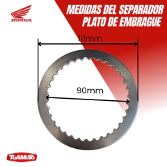 SEPARADOR PLATO EMBRAGUE HONDA CG 150/CRF 150 - comprar online