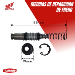 REPARACION BOMBA FRENO HONDA XR 150L - comprar online