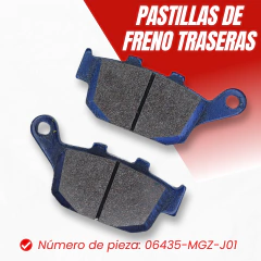 PASTILLAS DE FRENO TRASERAS HONDA CB 500 - comprar online